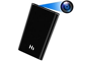 LXMIMI Nuova Telecamera Spia Nascosta 2 in 1 Mini Telecamera con Power Bank da 5000 mAh, Telecamera Nascosta HD 1080P per Sicurezza Domestica Nanny Cam con Visione Notturna e Rilevamento di Movimento