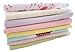 Lvge Baby Girls Cotton Cloth Washing Bath Shower Feeding Wipe Towel Pack of 8