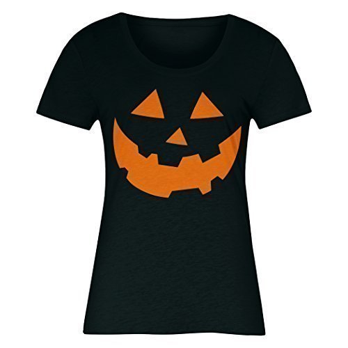 Myog Pumpkin Face T Shirt Halloween Costume For Men Women