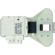 Hotpoint Serratura Interblocco Lavatrice WMA1603292 - Ricambio Originale Per WMA, WMS, WF, WD, Compatibile C00085194 - 2