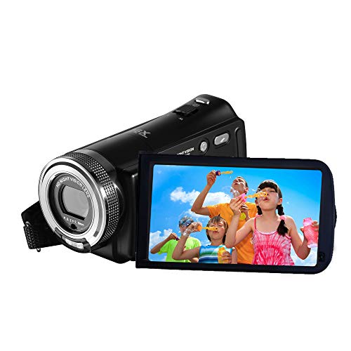 Caméscope Full HD 1080P 20.0MP Appareil Photo Numérique Zoom 16X Caméra Vlogging 3.0 '' avec écr Caméscope Full HD 1080P 20.0MP Appareil Photo Numérique Zoom 16X Caméra Vlogging 3.0 '' avec écr