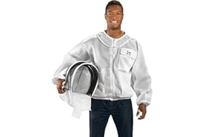 Bees & Co K84 Giacca ultraleggera con Cappuccio per Apicoltore