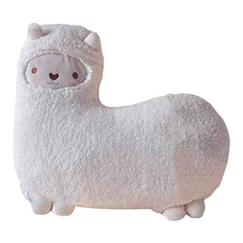 Preisvergleich Produktbild Plüschkissen Cute Alpaca Plüschfigur Plüschtier Kuscheltier Stofftier Aromatherapie Plüsch Kissen Decor Stofftier Spielzeug Geschenk Puppe Geschenke für Frauen und Kinder, Home / Auto / Büro / Reisen