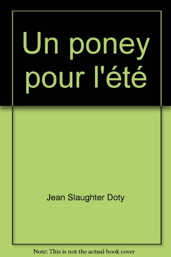 Un poney pour l'été