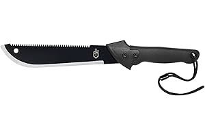 ‎GERBER Gerber Machete mit Nylon-Scheide, Klingenlänge: 27,3 cm, Gator Machete Jr., Carbonstahl, 31-000759