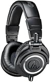 Audio-Technica ATH-M50X Studio Monitor Professional Headphones - Black