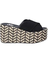 EXE G41007057004 Sandalias Mujeres Negro 39