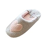 Eastlion Star Herz Ananas Muster warme Hausschuhe Indoor...