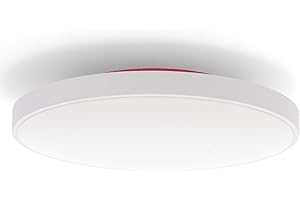 M Ledme - Plafonnier LED 30W, Lampe de plafond pour salle de bain IP44, 3000 lumens, Couleur Lumière Froide (6000K) pour Salle de bain, Cuisine, Balcon, LM8254