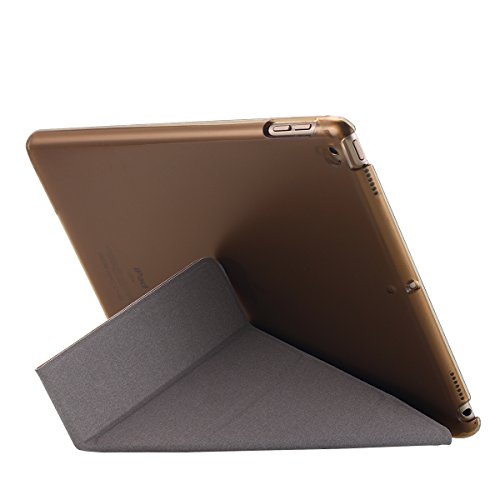 Neues iPad 2017 iPad 9.7 Zoll Hülle, Snewill Ultra Slim leichte Smart Case Fold Stand mit Auto aufwachen / Schlaf Funktion, Microfiber Futter, Hard Back Cover für Apple neue iPad 9.7-Gold - 7