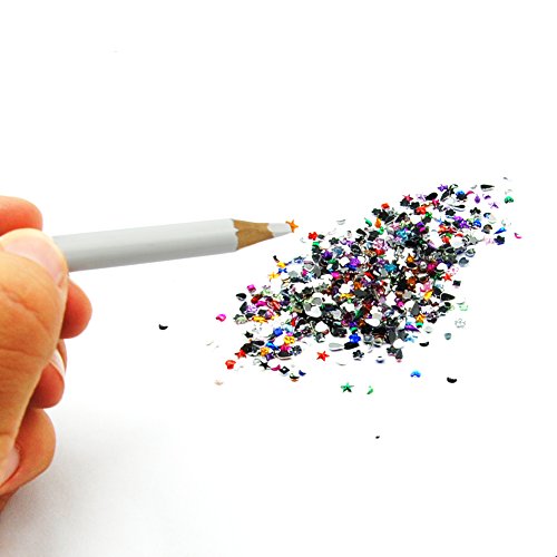 Coscelia 4er Strassstein-Picker Stift zum Aufkleben professionell Nageldesign Tool