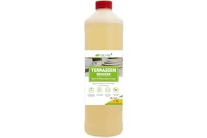 ‎HAID-TEC GEPRÜFTE OBERFLÄCHENTECHNIK GMBH haid-tec Terrassenreiniger & Steinreiniger intensiv aussen, 1L Flasche, Pflasterstein Reiniger, gegen Schmutz im Aussenbereich - Konzentrat - biologisch abbaubar - made in Germany (1 Liter)