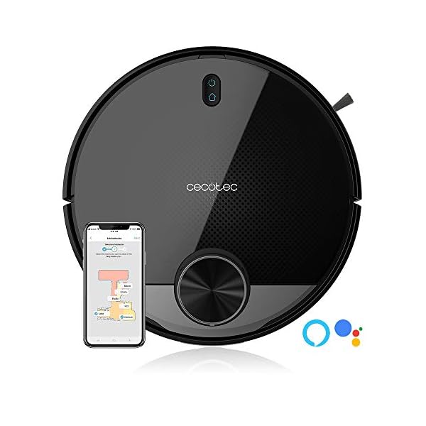 Cecotec Robot Aspirador Conga Serie 3490 Elite, APP con hasta 5 mapas