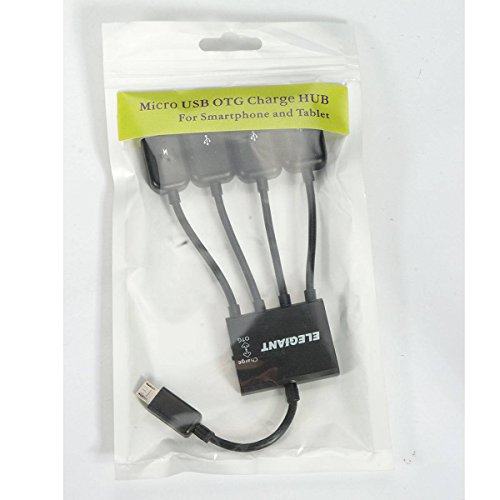 SAWAKE 4 Port Micro USB Power Aufladen OTG Hub Host Spiltter, Verteiler, Adapter Kable - 9
