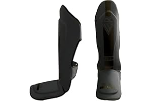 REWON GEAR REWON Protege Tibia de Boxe - avec Un Ajustement Optimal et Un Rembourrage idéal, Shin Instep Guard pour Boxe Protection, MMA Kick Boxing Muay Thai, Taekwondo Martiaux Art Karaté d’entraînement