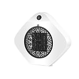 Calefactor Calefacción vertical Calentador pequeño de aire acondicionado Calentador de casa Caliente y fresco , white