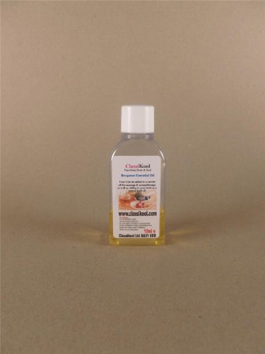 10ml Classikool Bergamot Oil 100% Pure Essential Aromatherapy Massage Add to Carrier