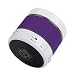 Produktbild samLIKE Mini Lautsprecher, Bluetooth Kabelloser Tragbare Lautsprecher, HiFi 3D Surroundsound Speaker mit LED Licht, für iPhone/iPad/Samsung/Laptops und Mehr ( Lila)