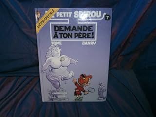 jaquette livre Le petit spirou n07 demande a ton pere c