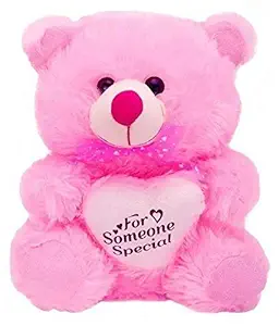Bakku Toys Pink Girl and Kids Gift Item Love Gift for Girls Love Baby New Big Quality i Love You u [ 28 cm ] Valentine Card