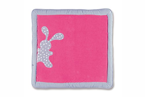 Imagen 1 de Baby Boum - Alfombra de juegos acolchada y suave, con diseño de animal (tamaño extra grande), color rosa