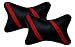 Auto Pearl- Premium Make Strip Red Car Neck Cushion/Neck Pillow For All Cars RS.299.00