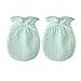 2-Packs Cute Newborn/ Infant NO-Scratching Cotton Mittens For 0-6M One Size