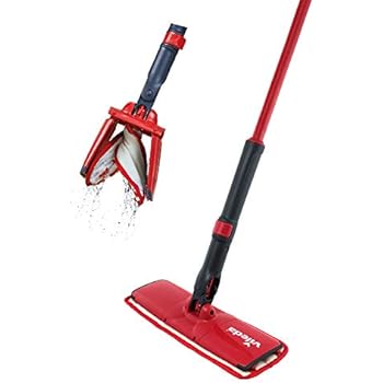 Mocio Autostrizzante Con Secchio A 2 Scomparti E Manico Telescopico - Include 10 Panni Di Ricambio In Microfibra