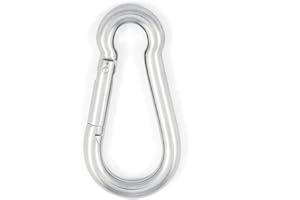 MASIDEF MEMBER OF THE WÜRTH GROUP Moschettone pompiere Ø 4 x 40 mm. in acciaio Inox A4 - AISI 316-2 pz.