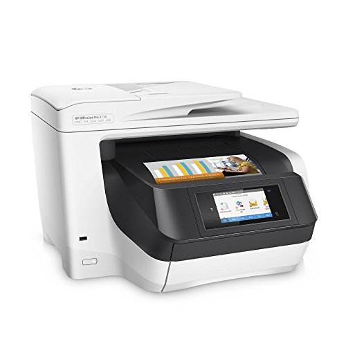 HP OfficeJet Pro 8730 Multifunktionsdrucker (Drucker, Scanner, Kopierer, Fax, PCL 6, WLAN, LAN, NFC, Duplex, Airprint, HP Instant Ink)