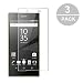 Produktbild SONY Xperia Z5 Panzerglas, [3 Stück] WEOFUN Ultra-klar Schutzfolie für Sony Xperia Z5 5,2 Zoll [0.33mm, 9H, Ultra-klar]