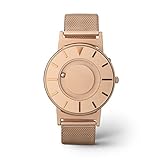 eone Bradley Mesh Rose Gold II Premium Edition Edelstahlband für Blinde und Sehende
