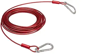 Onekbhalo Tie-Out Cable/Leash for Dogs up to 57 Kg, (35 Feet)