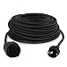 Produktbild SIMBR Schuko Verlängerungskabel Gummi Kabel für den Außenbereich IP44 H07RN-F 3G 1,5mm (30m)