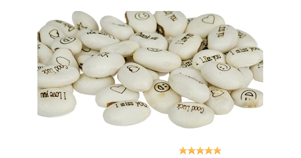 40 Magic Beans Beans Magische Bohnen Mit Zeichen Oder Spruchen Auf Der Pflanze Nachricht Zauberei Saatgut Ideal Als Geschenk Versand Aus Deutschlad Von Kobert Goods Amazon De Garten