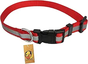 Foodie Puppies Adjustable Reflective Length Cat Collar, 10mm (Color May Vary)