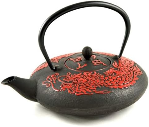 MAOCI cast iron teapot Okinawa 1.2L (red)