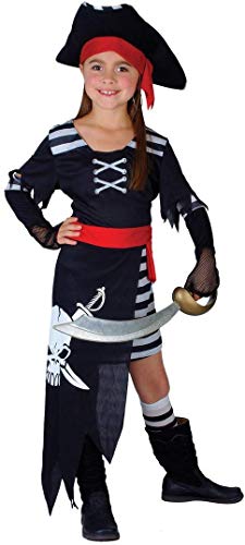 Pirate Princess Costume taglia grandi 8-10 anni (134-146cm)