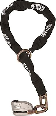 ABUS Granit Detecto X-Plus 8008/12KS120 Black Loop Cadenas, Noir