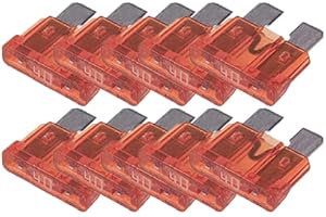 AUTOPOWER CAR SPARE 10x STANDARD BLADE FUSES 40 AMP VAN CAB MPV