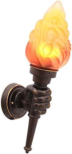 Wall Lamp Retro Industrial Style Creative Torch Lights American Cafe Staircase Hallway Corridor Bar Lighting ( Design : Left )