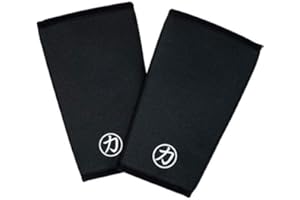 Strength Shop 7mm Inferno Neoprene Knee Sleeves - Black (Pair) - IPF Approved