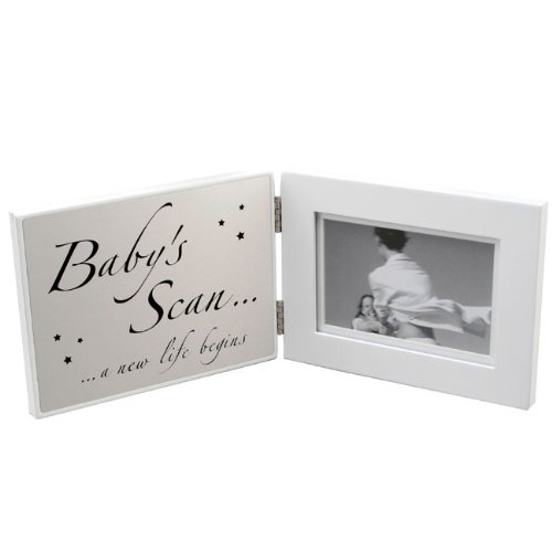 Baby Scan / Ultrasound Photo Frame with Plaque, gift