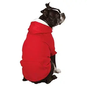 Zack & Zoey Fleece-Lined Hoodie for Dogs, 14