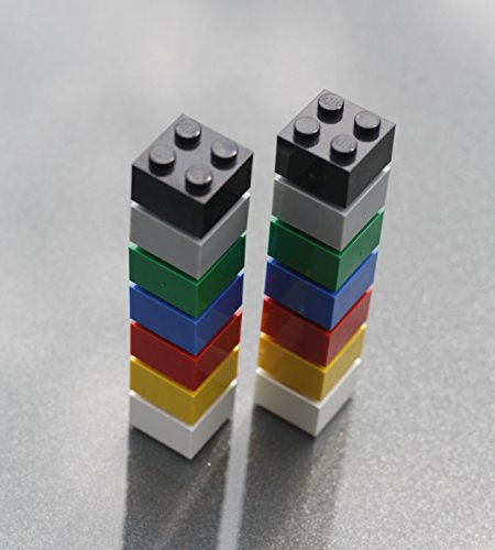 Magnet-Bausteine für Pinnwand, Magnettafel oder Kühlschrank / Lern-Magnete, Neodym-Magnete, bunt, 14 Stück - 2