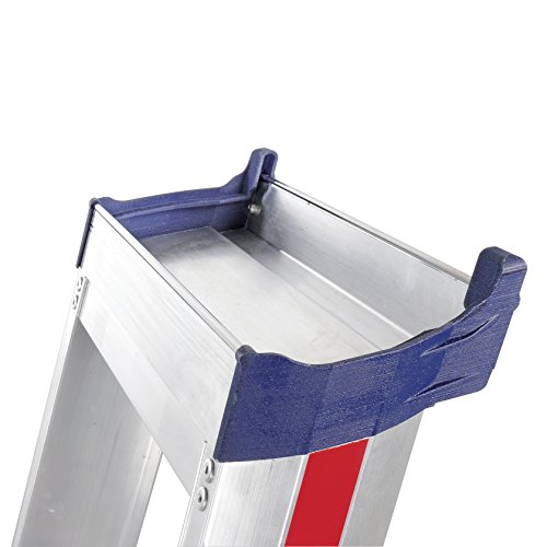 HYMER Stufenstehleiter mit Plattform SC60, einseitig begehbar, 5 Stufen, 602605 - 2