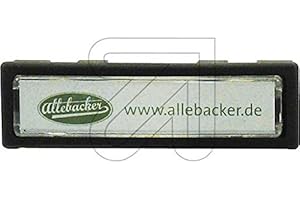 Allebacker 10er Pack Klingeltaster anthrazit 00AA-KT-80014