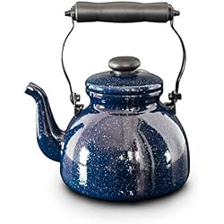 Ciel Émaillé Bouilloire En Porcelaine Émaillée Sans Sifflet Théière Thé Cafetière Gaz Four Universel Électromagnétique Bouilloire Bouilloire