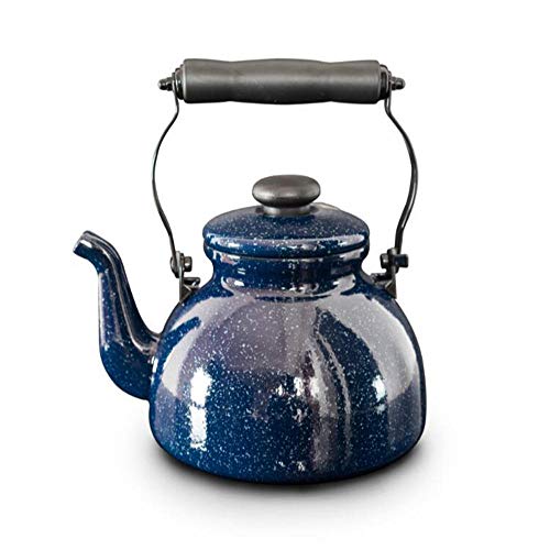 Ciel Émaillé Bouilloire En Porcelaine Émaillée Sans Sifflet Théière Thé Cafetière Gaz Four Universel Électromagnétique Bouilloire Bouilloire