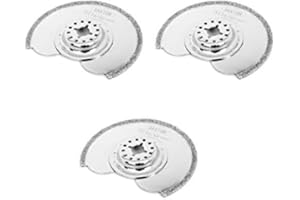 SAXTON BLADES SH90DB 3x Saxton Diamant Lames pour Fein Multimaster Bosch Makita Muli Outil À Oscillation